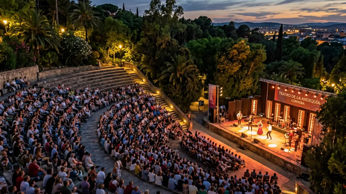 Concierto en Teatro de la Axerquia de Córdoba